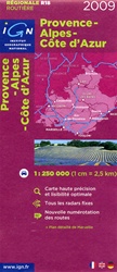 map showing the camargue