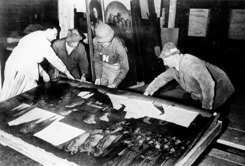 monuments men in austria.