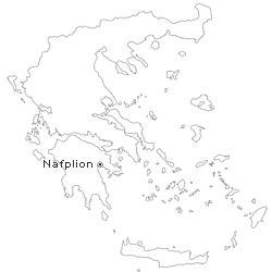 nafplion location map