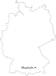 Location Map of Munich in German rimini location map