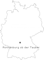 Location Map: Rothenburg ob der Tauber, Germany location of area shown on neuschwanstein map